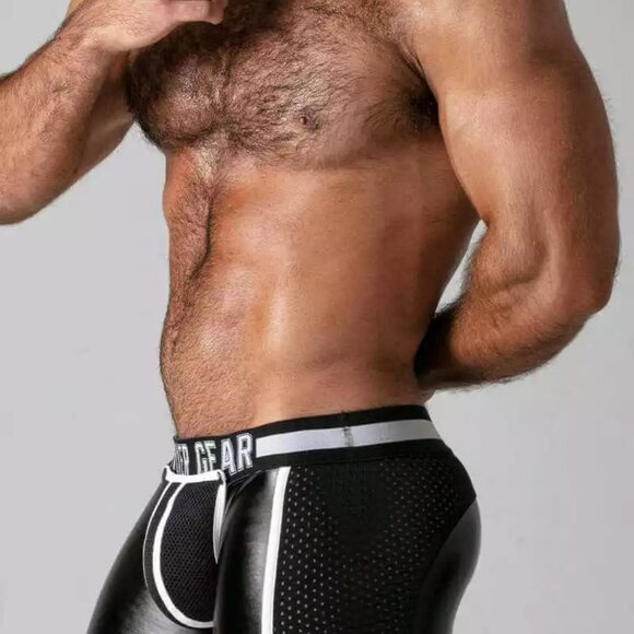 Locker Gear FULL ACCESS TRUNK – Rear Zip + Removable Pouch ( Black White / M ) - Picture 2 of 6